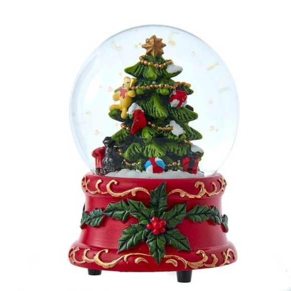 Kurt Adler 100MM Musical Christmas Tree Water Globe - Picture 4 of 6